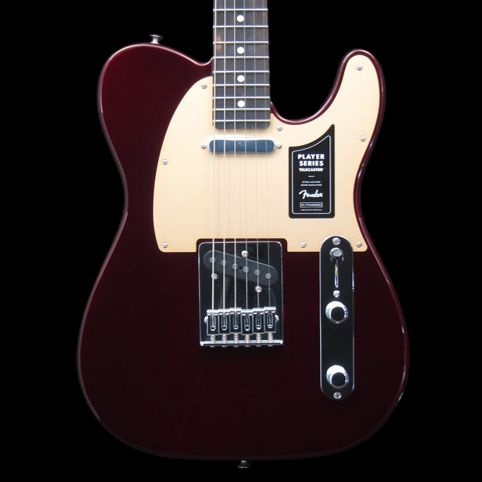 Fender Limited Edition Deluxe Player Telecaster, Ebony Fingerboard, Oxblood