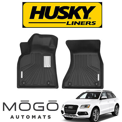 Husky Liners MOGO Luxury Black Front Floor Liners Fits 2009-2017 Audi Q5