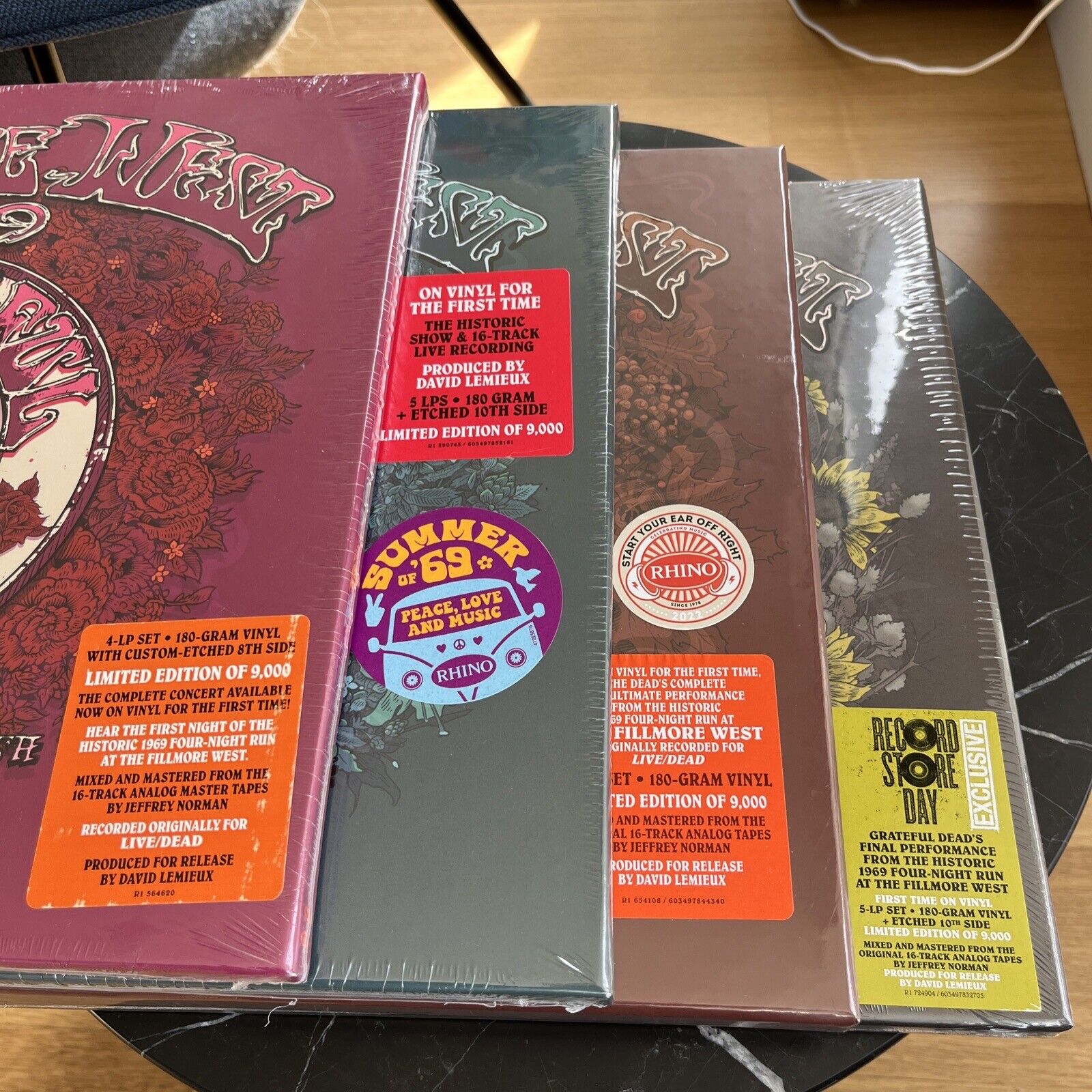 Grateful Dead Fillmore West 1969 [COMPLETE] 2/27-28 & 3/1-2 VINYL sealed NEW