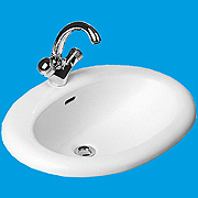 Lavabo incasso soprapiano pozzi