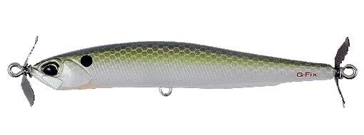 Color:ACC3083 American Shad:DUO Realis Spinbait 80 G-Fix Spybait Lure - Select Color(s)