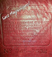 Coach Handbag Serial Number Check