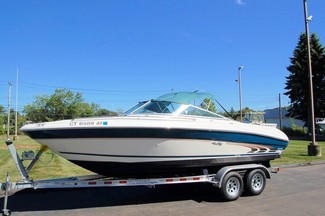 1997 SEARAY 210 BOWRIDER 21FT, 2005 MERCRUISER 5.0L MPI 260HP, NEW ALUM.TRAILER