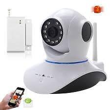 Smart Guards IP INTELLIGENT CAMERA with MOBILE PHONE REMOTE works with WiFi - ROTATE YOUR CAMERA WITH YOUR SMART PHONE
