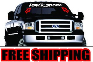 ... Windshield Banner * Vinyl Decal Sticker diesel 4x4 truck funny