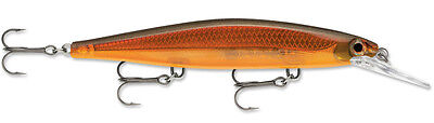 Color:Molten Copper:Rapala Shadow Rap Deep Bass, Muskie, Pike Fishing Lure Sdrd11 Rip Bait - 4 3/8"