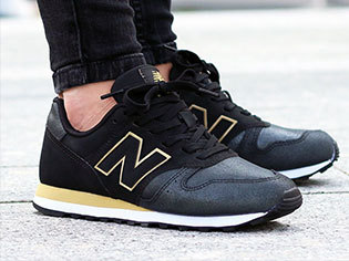 new balance 373 on feet