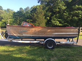 1958 Century Viking Boat
