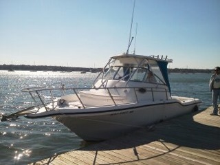 2004 BAHA CRUISERS Model 257 WAC 26 Foot Used Fishing Boat Only 300+Hours Used