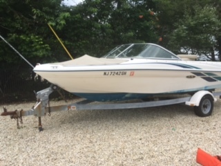 1998 Sea Ray Bow Rider w Trailer, Highbar Harbor NJ | No Fees & No Reserve