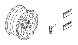 Full size spare tire honda ridgeline #1
