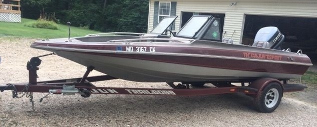 1989 Cajun Esprit 175 Fishing Boat w Trailer, Troy MO | No Fees & No Reserve