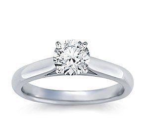 WHITE-GOLD-0-61ct-I-SI2-SOLITAIRE-CERTIFIED-DIAMOND-ENGAGEMENT-RING-UK ...