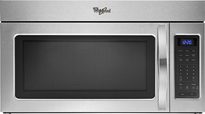 Whirlpool - 1.7 Cu. Ft. Over-the-Range Microwave ...