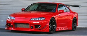 Nissan silvia s15 c-west body kit #4