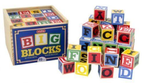 Baby Alphabet Blocks | eBay