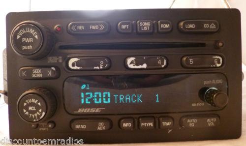 04 Trailblazer Radio | eBay 04 Trailblazer Radio | eBay