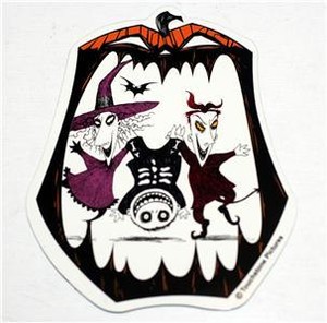 Nightmare Before Christmas Movie Car Ref Magnet New | eBay