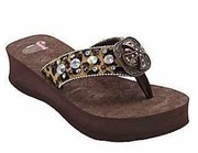 justin flip flops men's