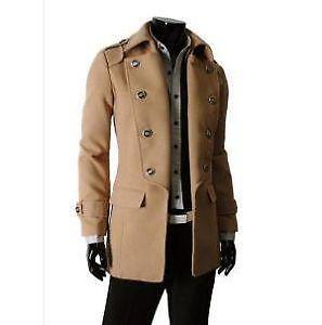 Mens Long Winter Coat | eBay