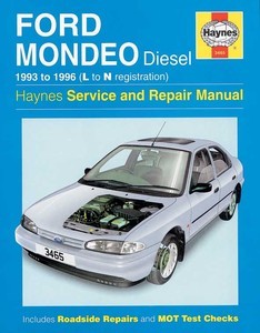 ... Workshop Car Manual Ford Mondeo Diesel (1993-1996) L to N H3465 | eBay