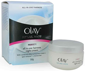 night skin cream oily combination olay whitening india creams natural fairness before