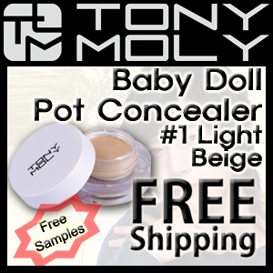 [TONYMOLY] Tony Moly Baby Doll Pot Concealer #1 Light Beige Korean Make-up spot