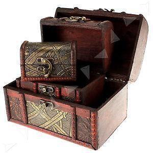 Wooden Treasure Chests