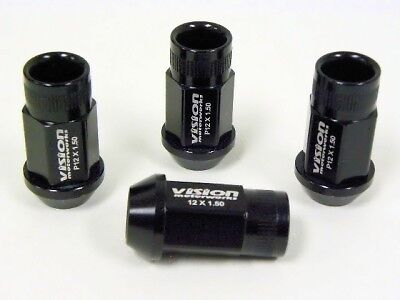 20PC FORD MUSTANG FORGED RACING LUG NUTS 1/2 - 20 BLACK