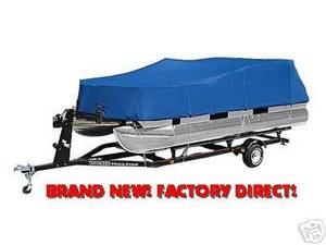  Tracker water proof canvas party barge PONTOON BOAT COVER w/warranty