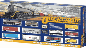 Details about Bachmann HO Scale Overland Limited Train Set NEW 00614