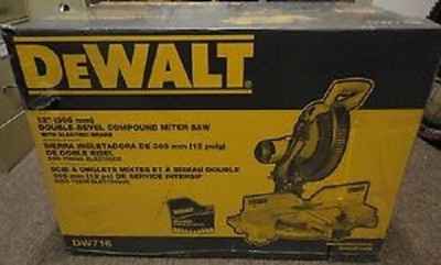 NEW DEWALT DW716 12