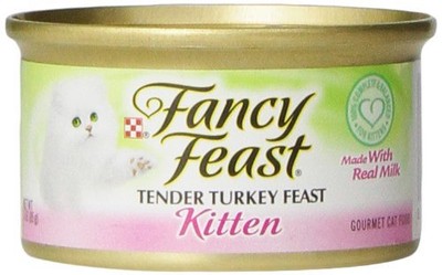 Fancy Feast Wet Cat Food, Kitten, Tender ...