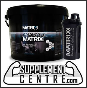 5kg matrix anabolic 84 pure whey protein powder