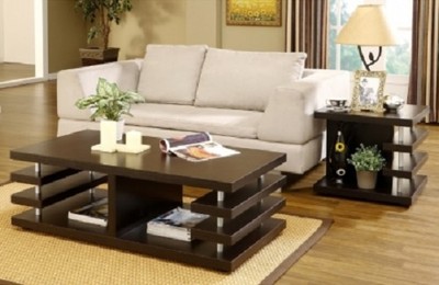 NEW Vintage Modern Style Coffee Table Living ...