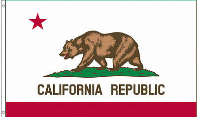 Flag 3X5 CALIFORNIA STATE CA STATES FLAGS ...