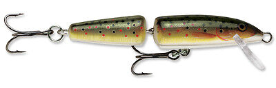Color:Brown Trout:Rapala Jointed Balsa Wood Minnow Bass, Muskie, Pike Bait J11 4 3/8" (11 Cm)