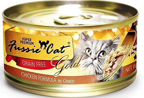 Fussie Cat Premium Chicken in Gravy Cat Food - 24 - 2.82-oz. Cans