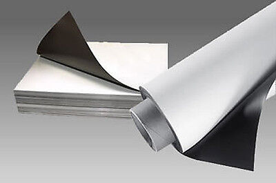 A4 /1m / 5m / 10m Rolls of Flexible Magnetic Sheet Sheeting Many Sizes And Grade