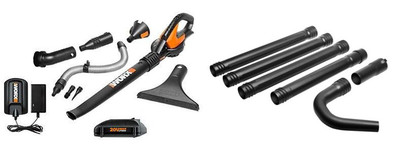 WG545.1 Worx 20V MaxLithium Blower with 8 ...