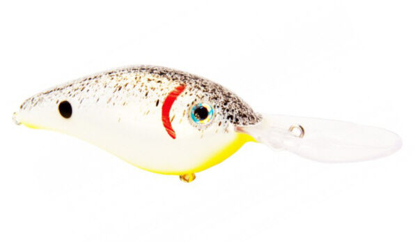 Color:Pearl Black Splatter:Strike King Pro-Model Series 6Xd Crankbaits Deep Diving Crankbait Fishing Lure