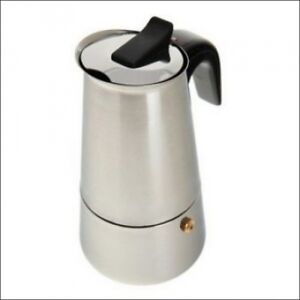 CAFETIERE ITALIENNE EXPRESSO INOX INDUCTION 6 TASSES NEUF