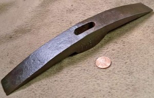 Early Hand Forged Stone Mason or Miners Pick Head Good ...
