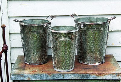 Galvanized Gardening Containers collection on eBay!