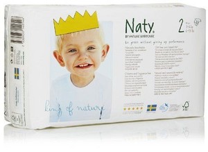 Naty by Nature Babycare Couches Ecologiques Jetables Taille 2 Mini 3 6