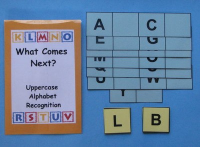 Teacher Made Center Resource Game Uppercase Alphabet ...