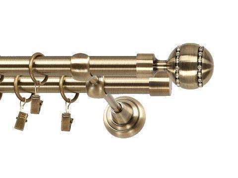 Curtains Ideas curtain rings brass : Brass Curtain Rod | eBay