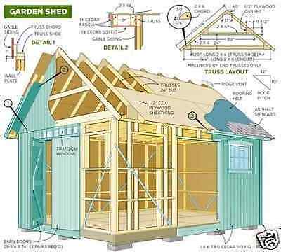How To Build Your Own Garden Shed | eBay