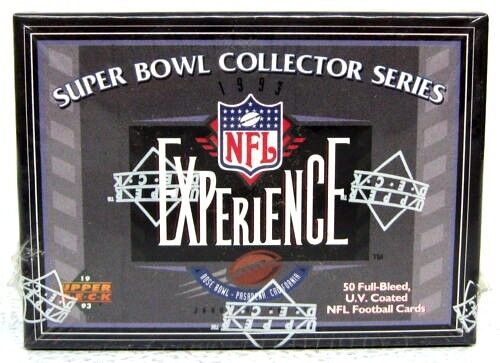 1993-Upper-Deck-Super-Bowl-Collector-Series-NFL-Experience-Football-Set-of-50