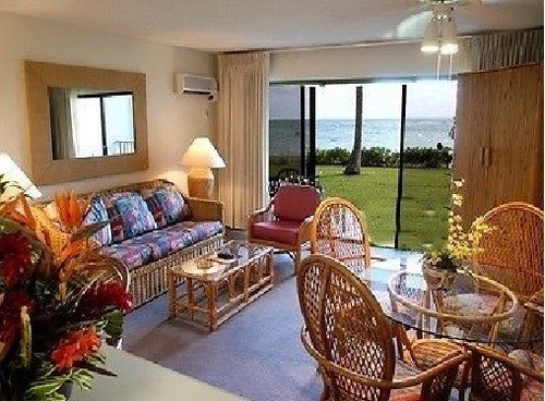 Kauai-Hawaii-Pono-Kai-Resort-Beach-Front-2-Bdm-Rental-Mar-28-Apr-4-7-Nts